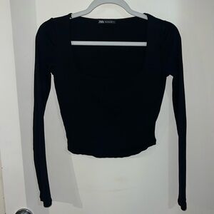Zara cropped top M